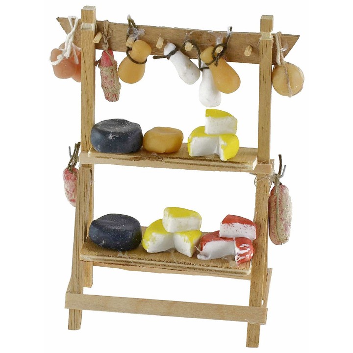 Wax cheese and cured meat counter 8.5x4x12.5 h