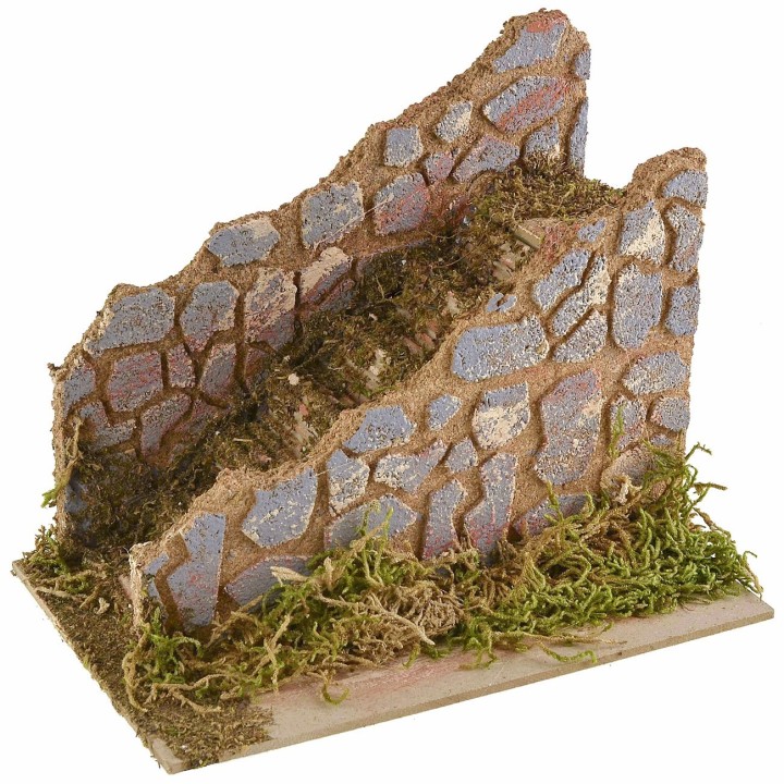 Scala per presepe cm 14x20,5x16,5 h