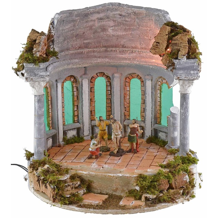 Illuminated circular temple ø 41.5x43 h