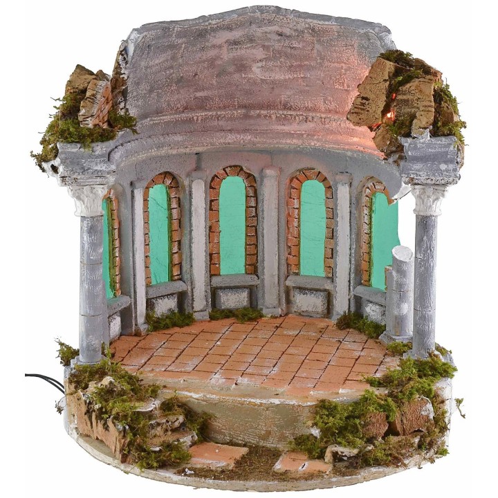 Templo circular iluminado ø 41,5x43 h