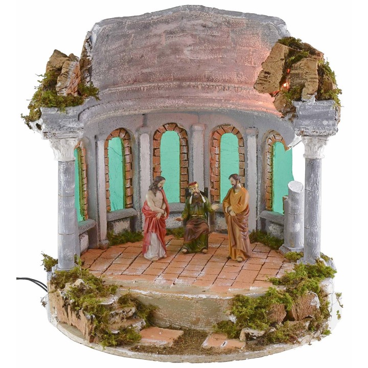 Templo circular iluminado ø 41,5x43 h