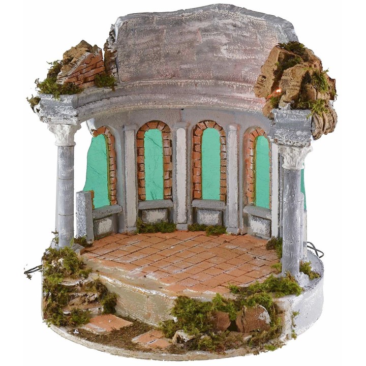 Templo circular iluminado ø 41,5x43 h