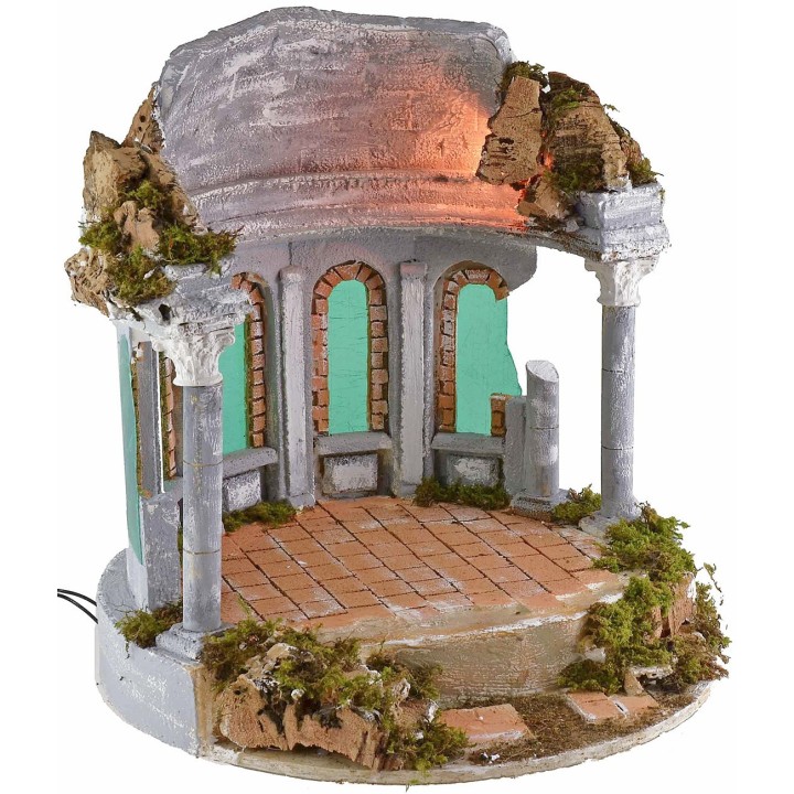 Templo circular iluminado ø 41,5x43 h