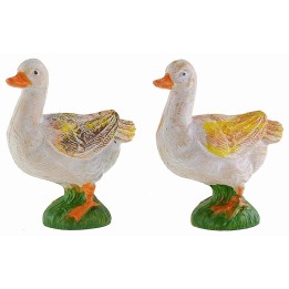 Set 2 oche in pvc cm 4,7 per statue 15 cm