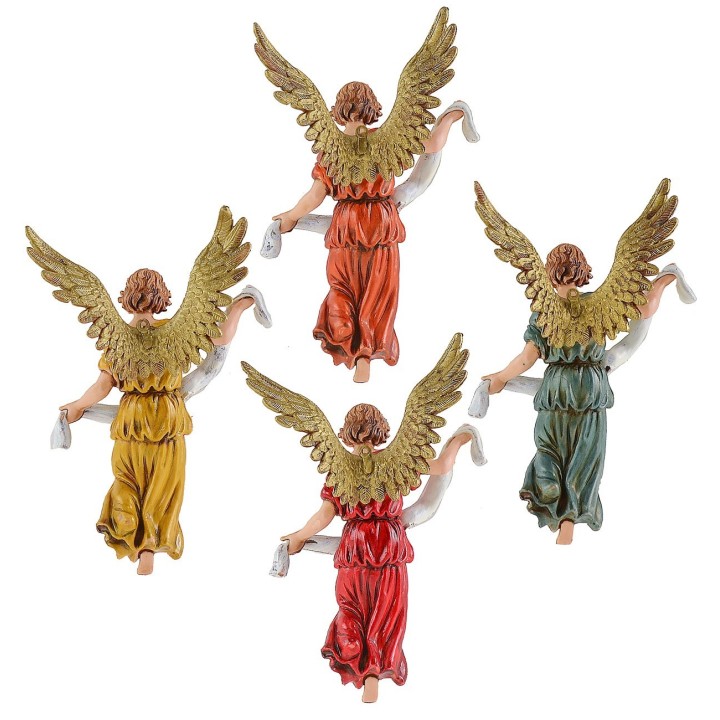 Set Angelo Gloria en 4 colores serie 13 cm Landi Moranduzzo