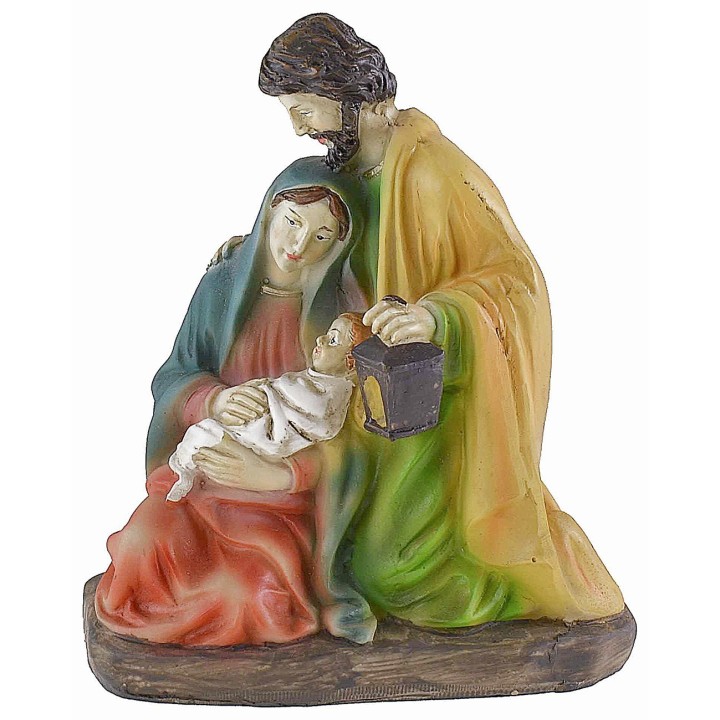 Natività in resina cm 12,5x7,5x14,8 h