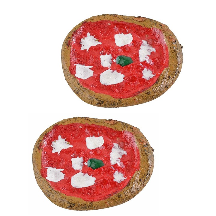 Set of 2 margherita pizzas ø 3.5 cm