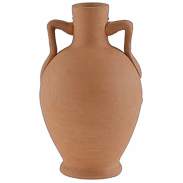 Ánfora con asas en terracota h 7,8 cm