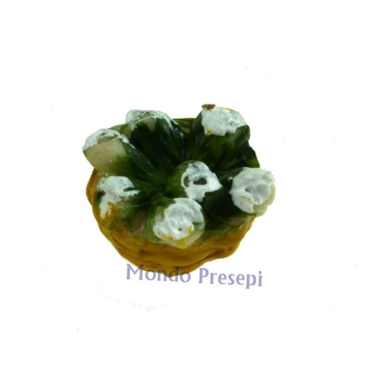 Cesta de alcachofas ø 2 cm