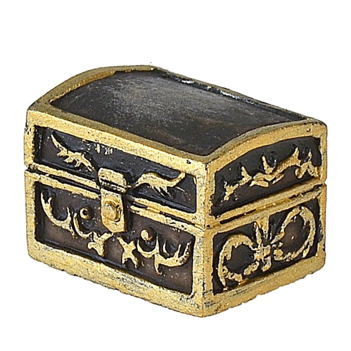 Forziere cm 1,8x1,4x1,3 h minuterie presepe