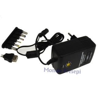Alimentatore switching stabilizzato multitensione 3-12V 1500mA