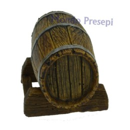 Barril ovalado de 5 cm con escálamo