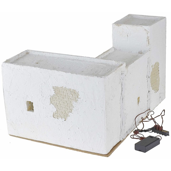 Pueblo árabe iluminado de 40,5x31x26,5 cm h
