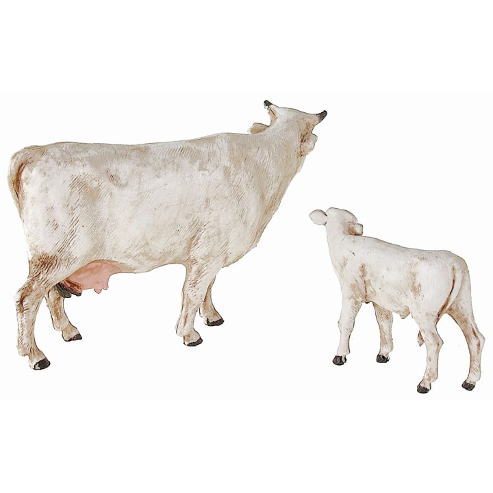Landi Moranduzzo cow and calf for statues 8 cm