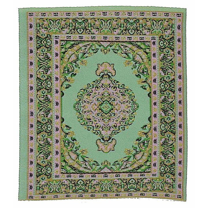 Light green carpet 16x10 cm