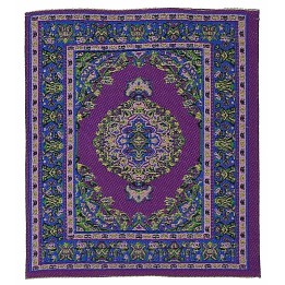 Alfombra violeta 16x10 cm