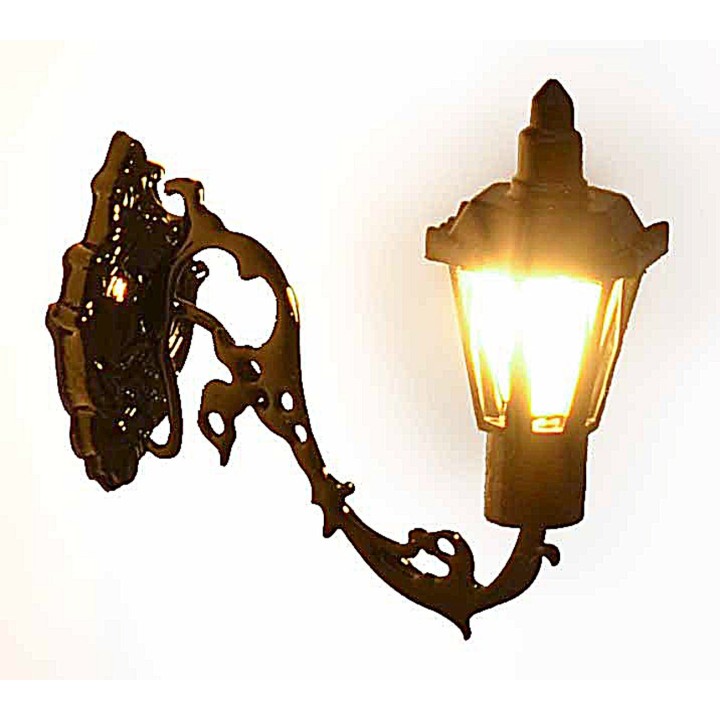 Linterna inglesa 1,8 cm con led 12V luz cálida