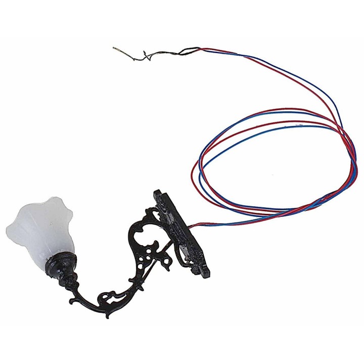 Aplique de pared de metal 1,3 cm con LED 12V luz cálida