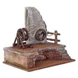 Rueda de cordelero manual cm 24X18X20 h para estatuas de 12 cm