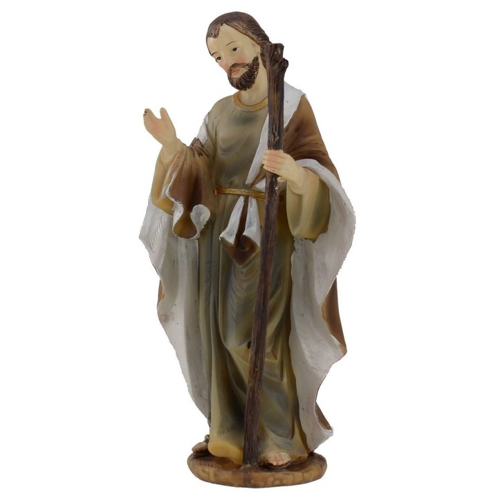Natività in set da 11 soggetti cm 15 in resina