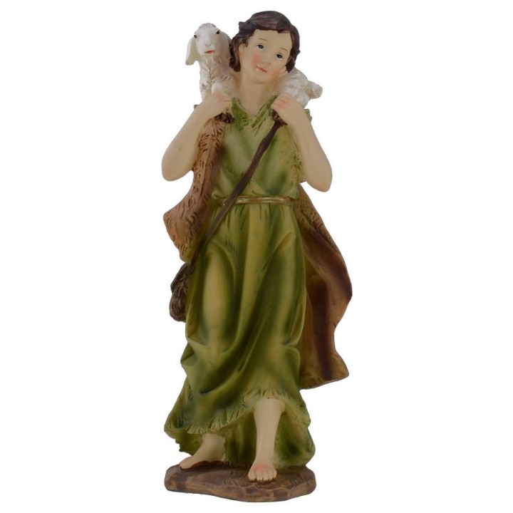 Natividad en juego de 11 figuras de 15 cm en resina