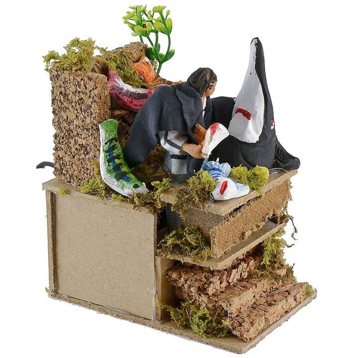 Fishmonger in motion 10 cm