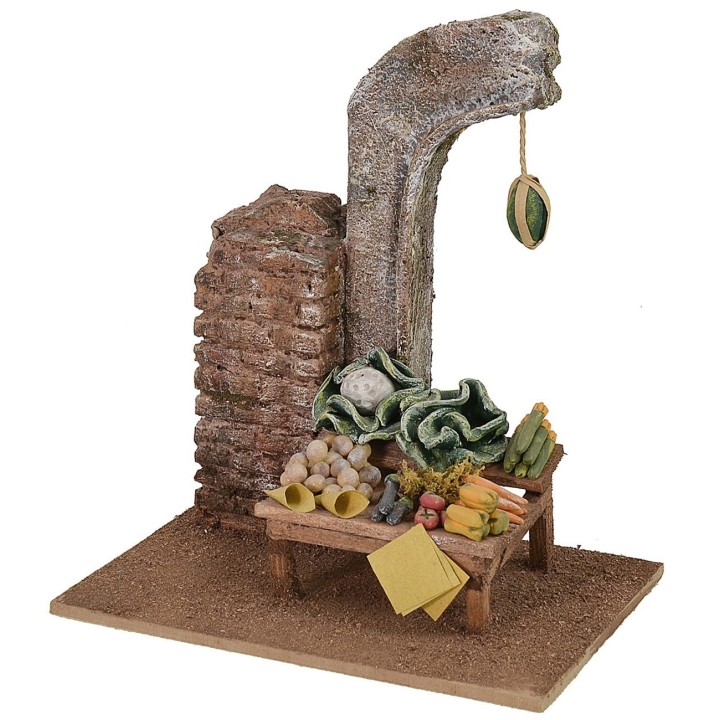 Ambientación del frutero cm 14,5x11,5x16 h