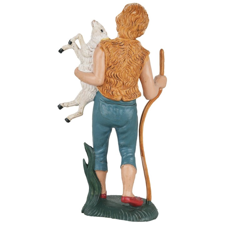 Shepherd with lamb in arms 15 cm Euromarchi