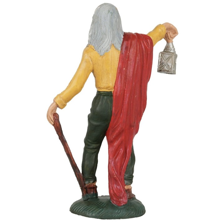 Viandante con lanterna 15 cm Euromarchi