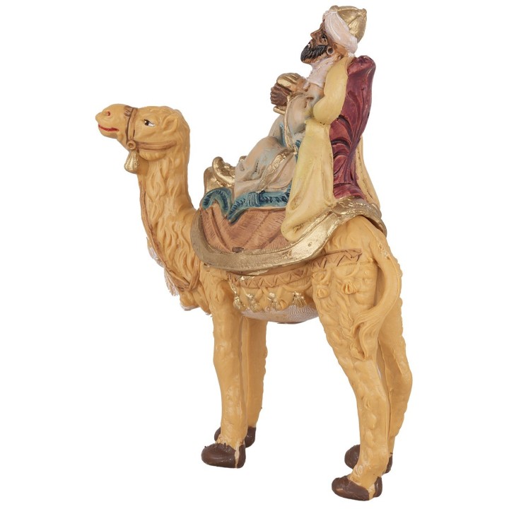 Tres Reyes Magos en camello serie 10 cm Euromarchi