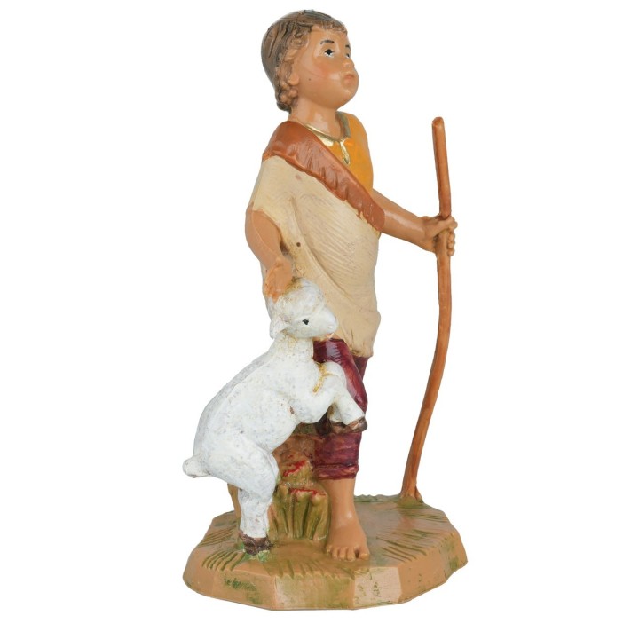 Bambino con agnello serie 12cm Fontanini