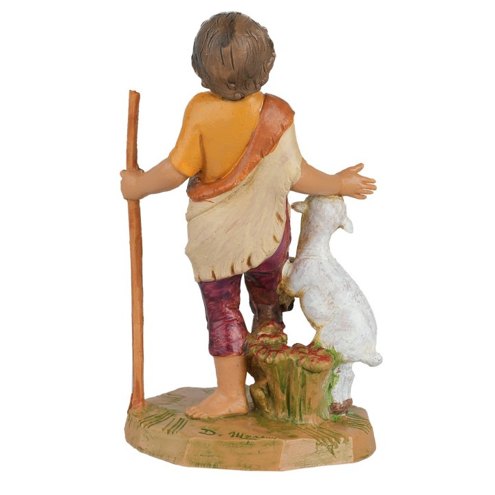 Child with lamb series 12 cm Fontanini