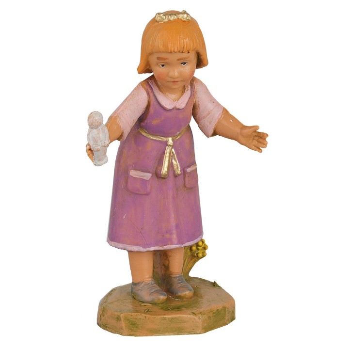 Niña con juego serie 12cm Fontanini