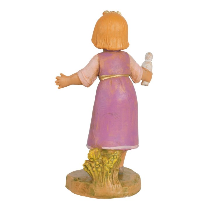 Niña con juego serie 12cm Fontanini