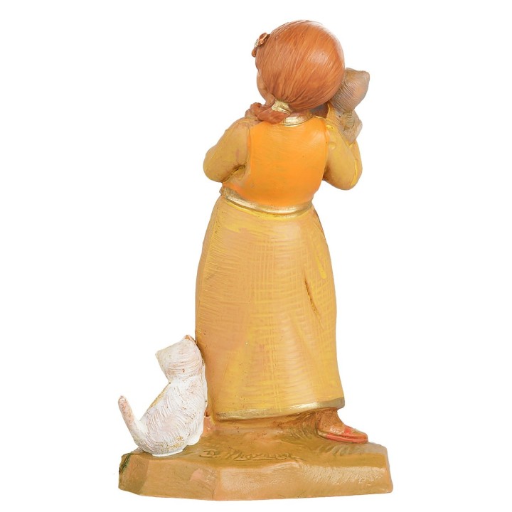 Girl with cats series 12cm Fontanini