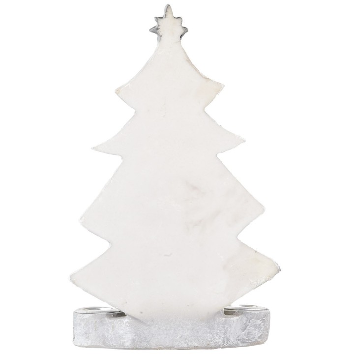 Natividad con árbol portavelas cm 12x5x20,5 h.