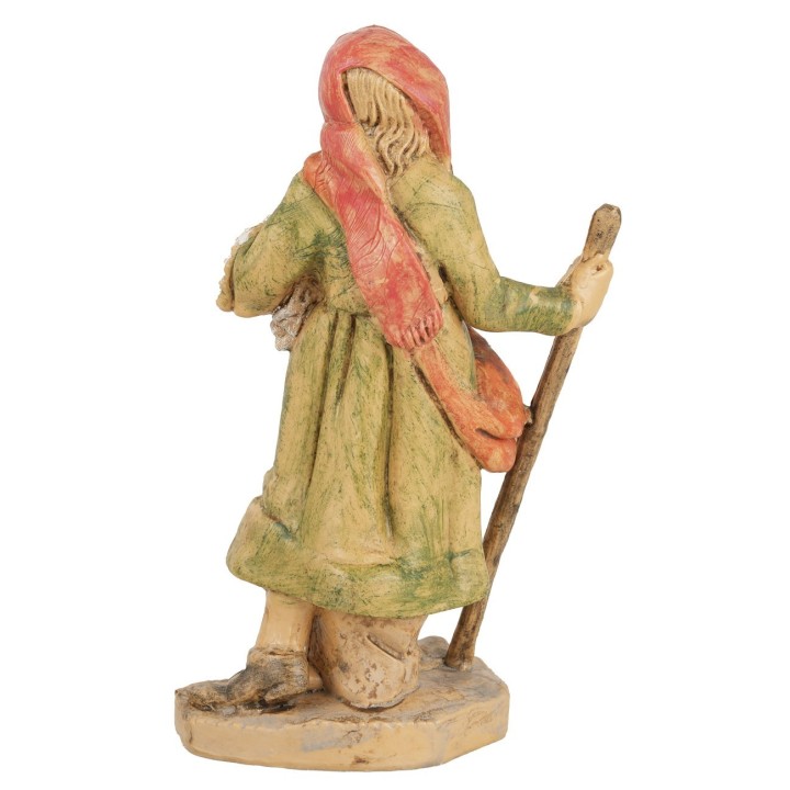 Mujer con cordero 10 cm Euromarchi lux