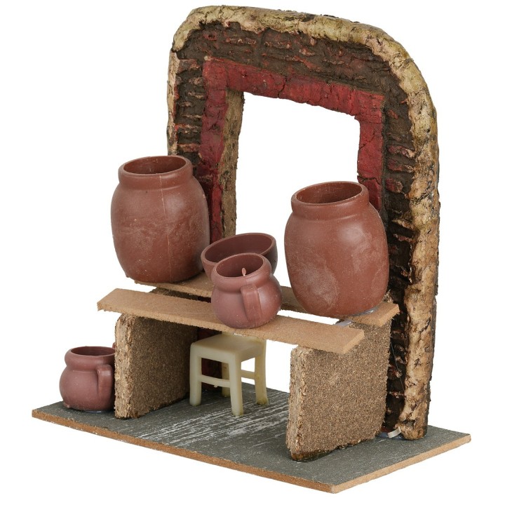 Pottery workshop cm 15x8.2x15.5 h