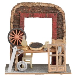 Bottega del falegname cm 15x8,2x15,5 h