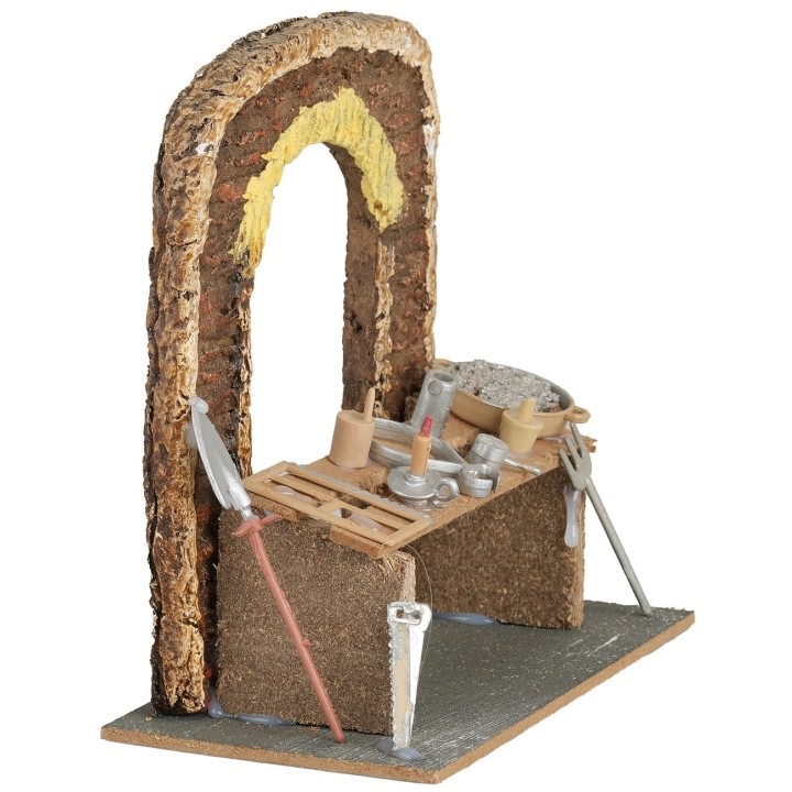 Taller del herrero cm 15x8,2x15,5 h