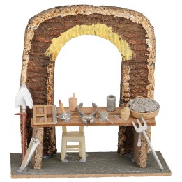 Blacksmith workshop cm 15x8.2x15.5 h