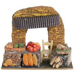Ambientazione Fruttivendolo cm 15x8x12,5 h