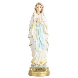 Our Lady of Lourdes 22 cm in resin