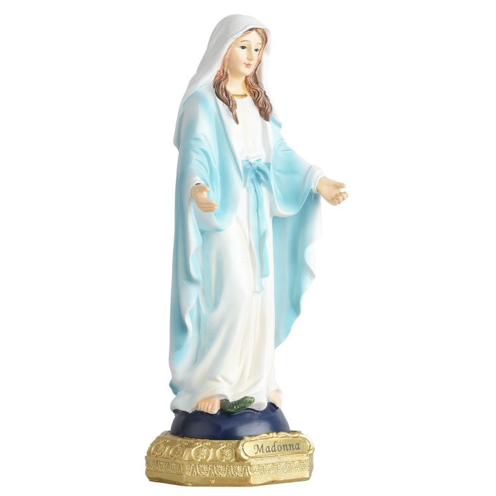 María Virgen de 15 cm en resina