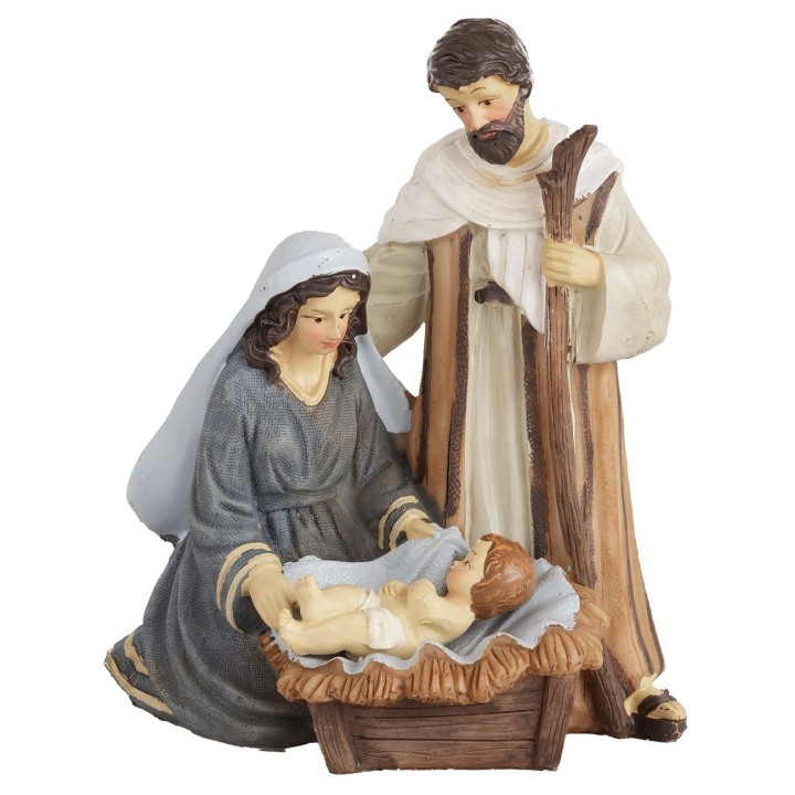 Natività in blocco cm 11x8x15,5h