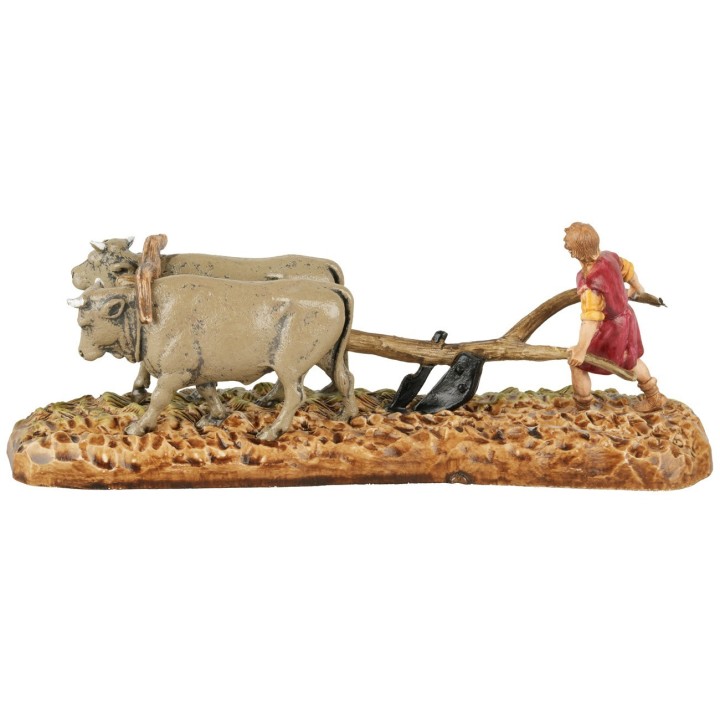 Conjunto de grupo arado y herrero Landi Moranduzzo 6 cm