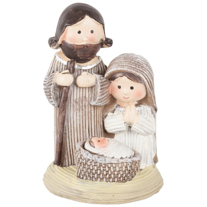 Natività Naïf 9 cm in resina