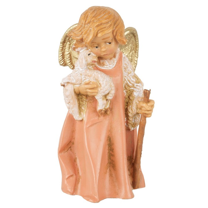 Ángel niño con ovejita 12 cm Fontanini