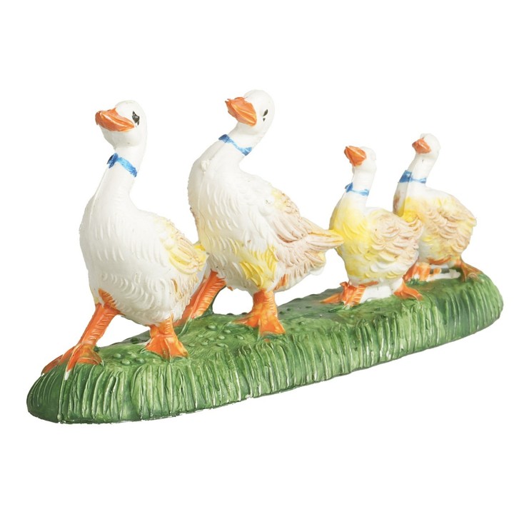 Famiglia di anatre serie 10 cm