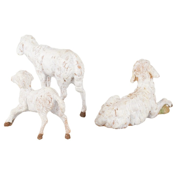 Familia de ovejitas serie 12 cm Fontanini
